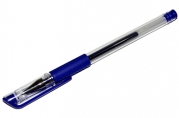 Ручка гелевая OfficeSpace синяя, 0,5 мм, грип