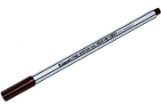 Ручка капиллярная Luxor "Fine Writer 045" коричневая, 0, 8мм