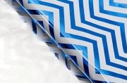 Плёнка металлизированная "Волна", цвет синий, 50 х 70 см
