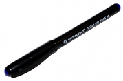 Ручка-роллер CENTROPEN, СИНЯЯ, трехгранная, корпус черный, узел 0, 7 мм, линия письма 0, 6 мм, 4665, 3