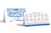 2024 Календарь-домик на 2024 г., корпоративный базовый, дилерский, ОФИСБУРГ, 505970