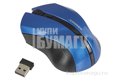   SONNEN WM-250Bl, USB, 1600 dpi, 3  + 1 -, , , 512