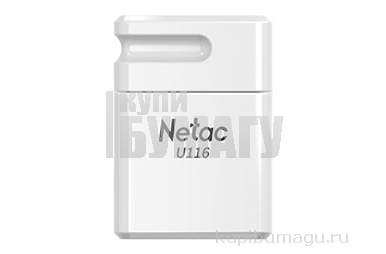 - 64GB NETAC U116, USB 2. 0, , NT03U116N-064G-20WH