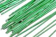 Проволока для изготовления цветов "Тёмно-зелёная хром" длина 40 см сечение 0, 7 мм  5289263