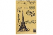 Крафт-конверт с воздушно-пузырьковой плёнкой "Франция", 18 х 26 см 6870862