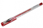 Ручка гелевая неавтоматическая Attache красный стерж., 0,5 мм, без манж