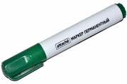 Маркер перманентный ATTACHE зеленый 1, 5-3 мм скошенный наконечник