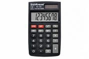Калькулятор карманный 08-разрядный PC-101 84*56мм черный¶е/п ERICH KRAUSE 40101