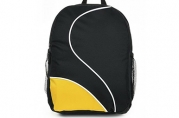 Рюкзак Creativiki SPORT BASIC 20 л 41х30х16 см мягкий 1 секц. универс. черно-желтый